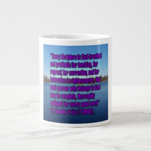 Grande Tasse 2 Timothée 3:16-17 WEBU Mug