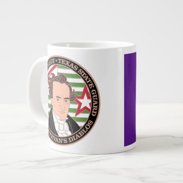 Grande Tasse 2e Bataillon 8e Régiment Mug de la Garde d'État du (Devant gauche)