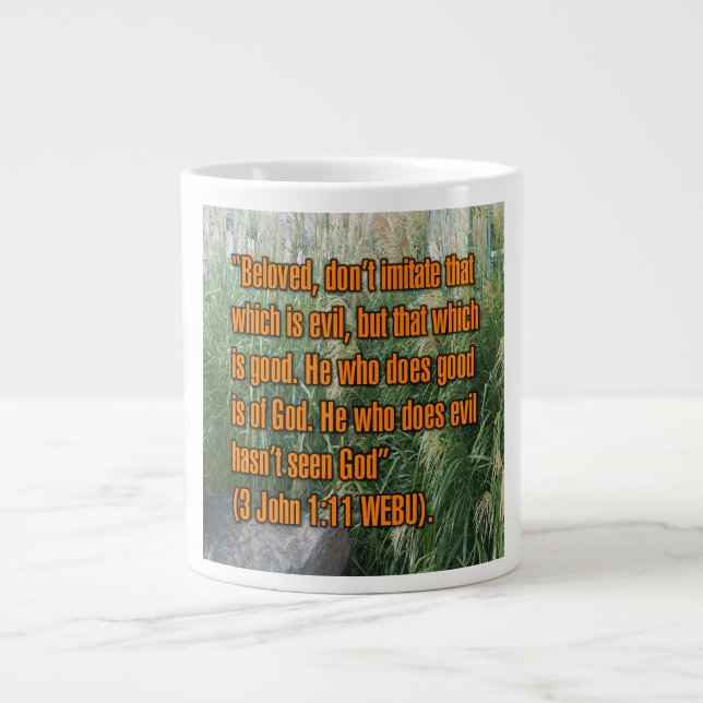 Grande Tasse 3 John 1:11 WEBU Mug (Devant)