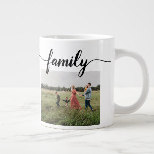 Grande Tasse 3 Photo FAMILLE Mug