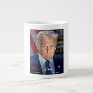 Grande Tasse 45e et 47e président des États-Unis Donald Trump
