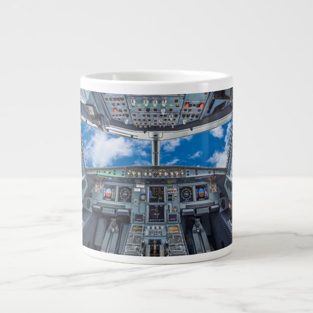 Grande Tasse A320 Cockpit Mug (Devant)