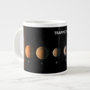 Grande Tasse À quoi ressembleraient les sept planètes de Trappi