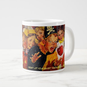 Grande Tasse Accident amusant de Bobbing à la pomme Halloween J