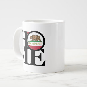 Grande Tasse ACCUEIL San Francisco Jumbo Café Mug 20oz