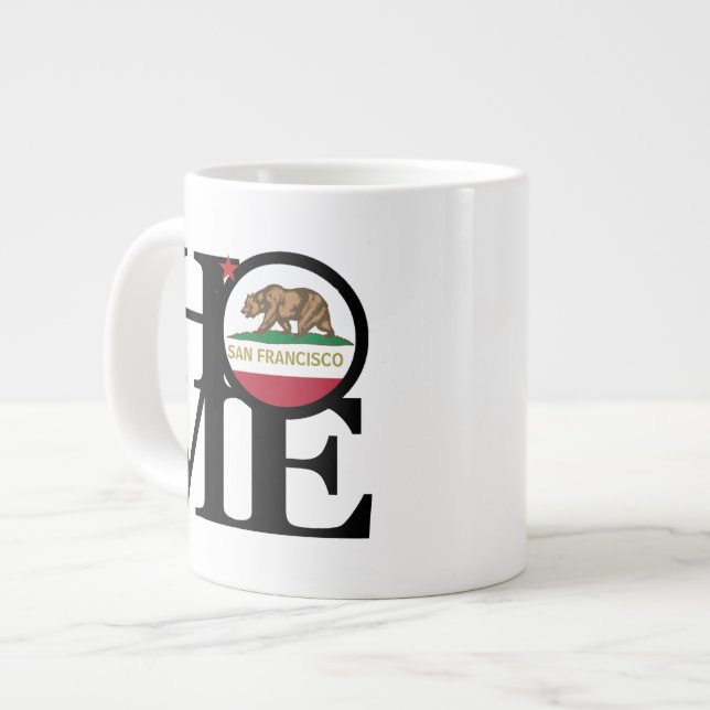 Grande Tasse ACCUEIL San Francisco Jumbo Café Mug 20oz (Devant gauche)