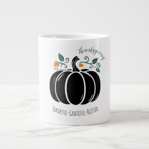 Grande Tasse Action de grâce,Reconnaissant Gréé Bénie
