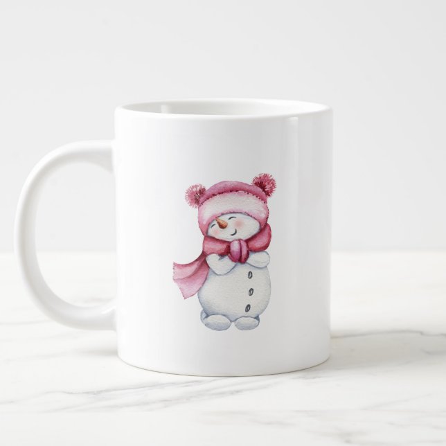 Grande Tasse Adorable Snowman Mug (Gauche)