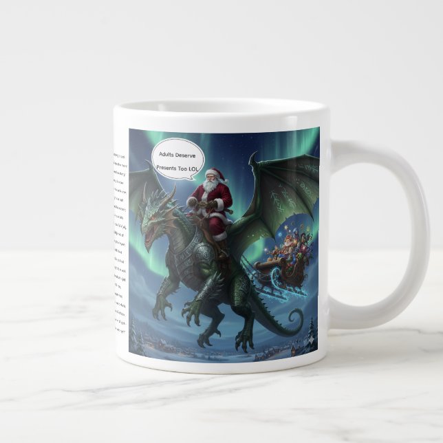 Grande Tasse Adults Deserve Christmas Too  LOL Specialty Mug (Droite)
