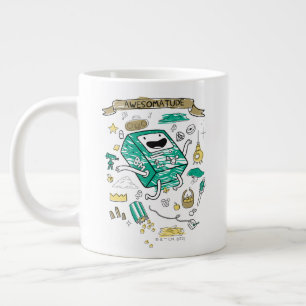 Grande Tasse Adventure Time "Awesomatude" BMO Sketch