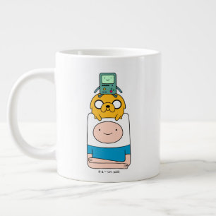 Grande Tasse Adventure Time   BMO, Jake, & Finn