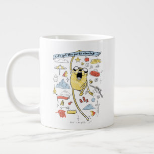 Grande Tasse Adventure Time   "Party" Jake Sketch