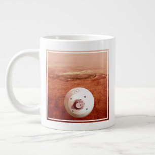 Grande Tasse Aérocoque Avec Perpersévérance Rover Descente Vers