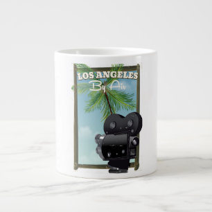 Grande Tasse Affiche de voyage de l'appareil photo de cinéma de