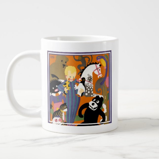 Grande Tasse Affiche De Voyage Pour Londres Métro (Gauche)