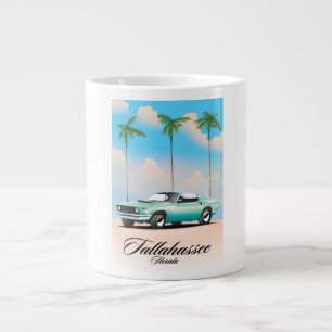 Grande Tasse Affiche de voyage Tallahassee Floride.