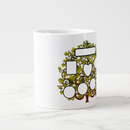 Grande Tasse Ajouter Votre Nom De Famille / Photos - Jumbo Mug