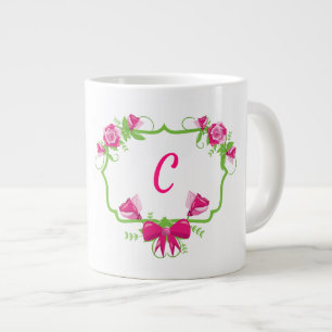 Grande Tasse Ajouter votre numéro initial - Jumbo Mug