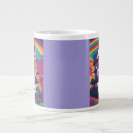 Grande Tasse Ajouter Votre Texte Jumbo Mug Texte Personnalisé M