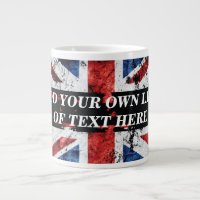 Ajouter votre texte sur le drapeau anglais Jeu d'o