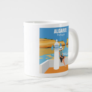 Grande Tasse Algarve plage fille voyage vintage style
