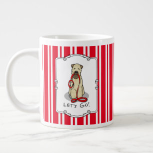 Grande Tasse Allons-y ! Marche à pied à Terrier Chien (1b2)