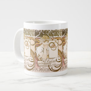 Grande Tasse Alphonse Mucha Lady Jumbo Mug
