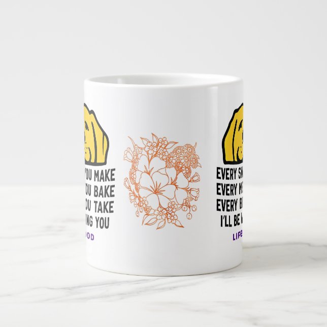 Grande Tasse Always Watching Mug – Dog Snack Patrol Duty (Devant)