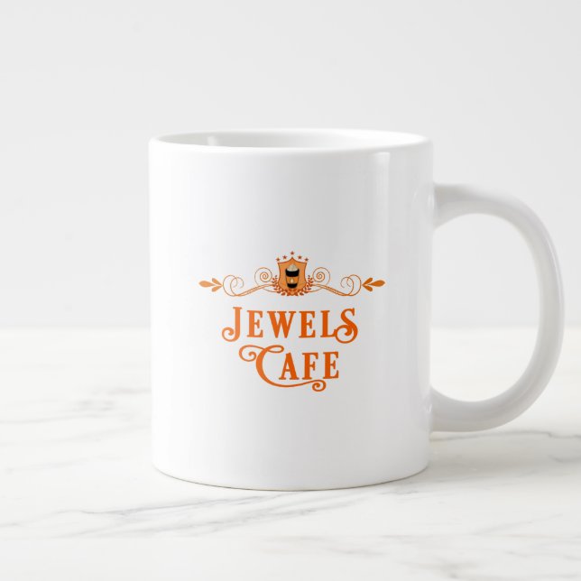 Grande Tasse Amber by Mia Harlan Jewels Cafe Series (Droite)