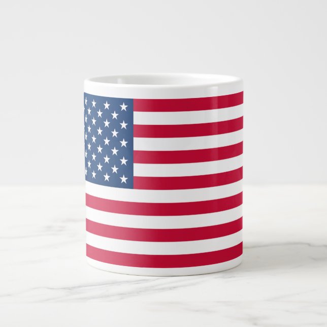 Grande Tasse American Flag Coffee Mug USA (Devant)
