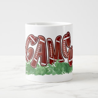 Grande Tasse American Football Game Day Coffee Mug - Vintage Sp