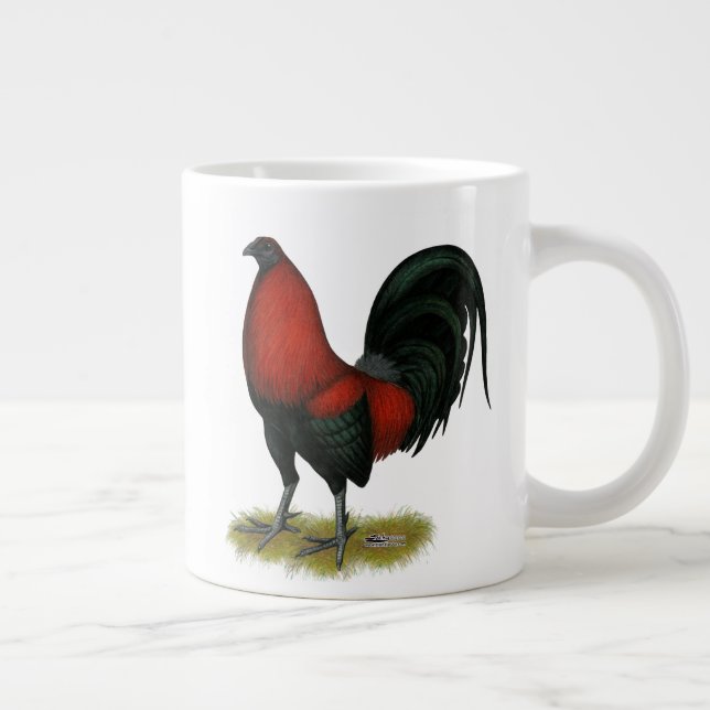 Grande Tasse American Game BB Black Red Roster (Droite)