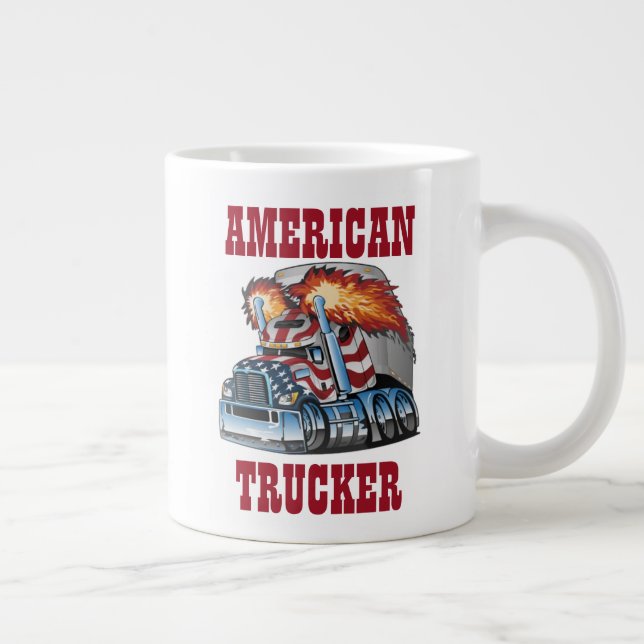 Grande Tasse American Trucker Giant Coffee Mug (Droite)