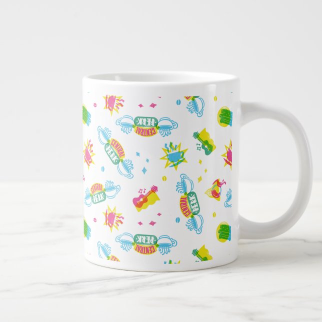 Grande Tasse AMIS™ | Central Perk Neon Motif (Droite)