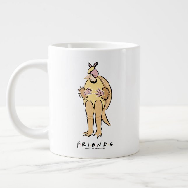 Grande Tasse AMIS™ | Holiday Armadillo (Gauche)