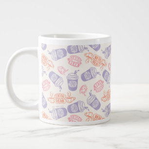 Grande Tasse AMIS™ Pastel Central Perk Motif