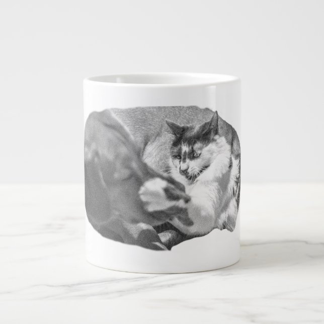 Grande Tasse Amitié avec pointe de gel (Devant)