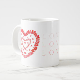 Grande Tasse AMOUR Big White Mug