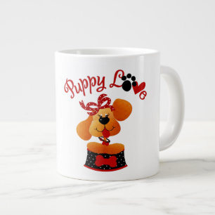 Grande Tasse Amour des chiots - Mug Jumbo