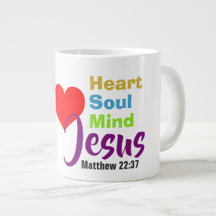 Grande Tasse Amour Jésus - Jumbo Mug