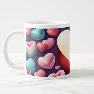 Grande Tasse Amoureux de Saint Valentin |