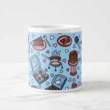 Amoureux du chocolat mignon
