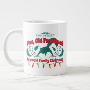 Grande Tasse Amusant, vieux style Griswold Noël de famille
