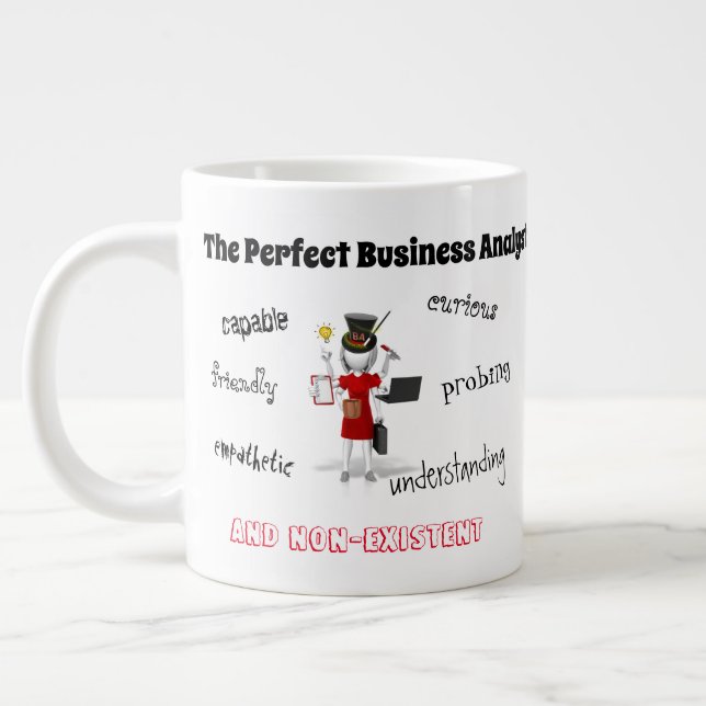 Grande Tasse Analyste d'affaires des intervenants de la fabrica (Gauche)