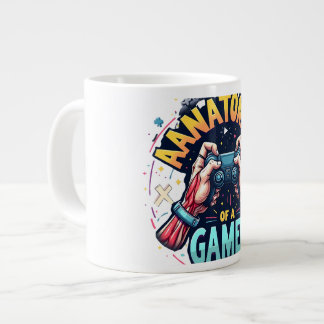 Grande Tasse Anatomie d'un Gamer Mug - Cadeau parfait pour les 