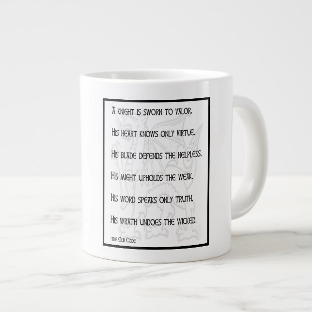 Grande Tasse Ancien Code Mug (Devant droit)