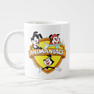 Grande Tasse Animaniacs   Warner Brothers & Sister WB Shield