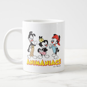 Grande Tasse Animaniacs Yakko, Dot et Wakko debout