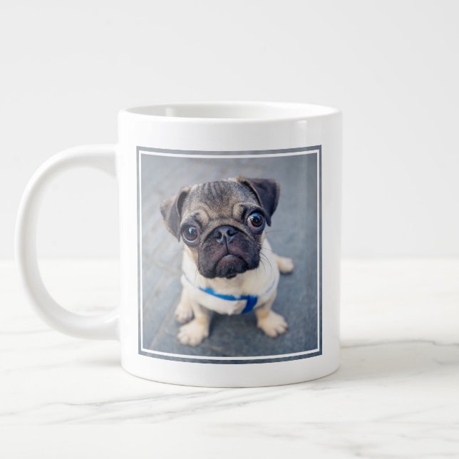 Grande Tasse Animaux de bébés cutest | Carlin bébé (Gauche)