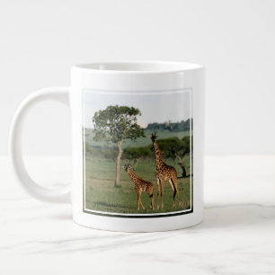 Grande Tasse Animaux de bébés cutest   Giraffe Calf & Mama
